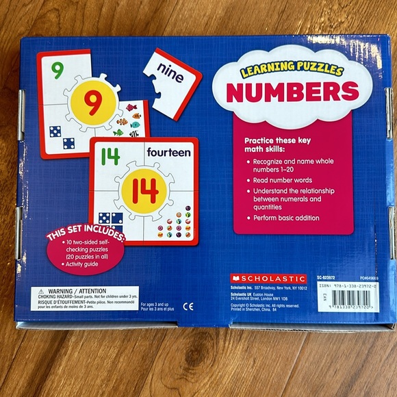 Set of 5 Scholastic Learning Mats and Puzzles - Picture 4 of 16